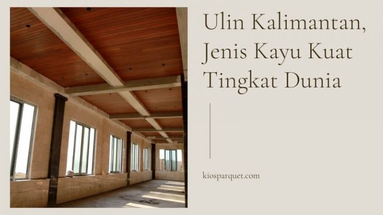 apa itu kayu ulin