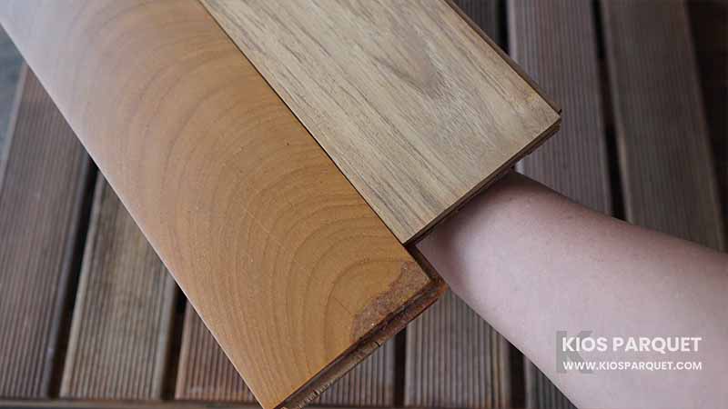 jenis lantai kayu jati