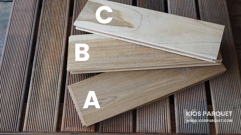 jenis lantai kayu jati